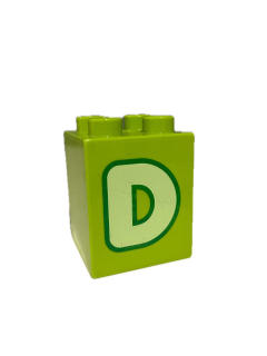 Lego® Duplo® písmeno D
